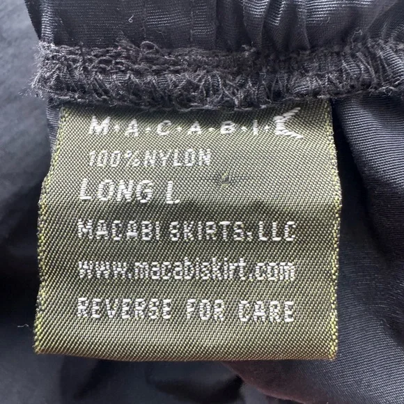 Macabi Hiking and Travel Skirt Black L - Picture 6 of 8